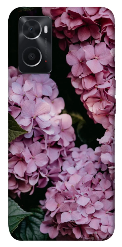 Чохол на Oppo A76 4G Рожеві гартензії фото 1 з 1
