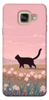Чохол на Samsung A520 Galaxy A5 (2017) cat on a field фото 1 з 1