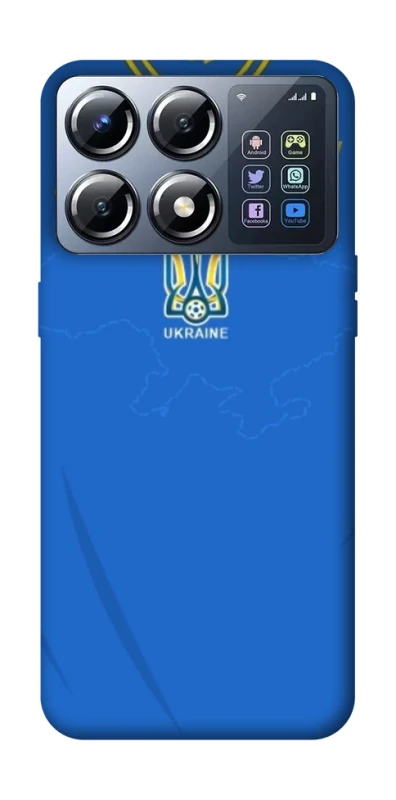 Чохол на Xiaomi POCO X8 Pro UA-Football ver.4 фото 1 з 1