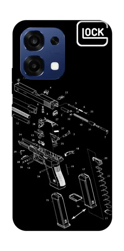 Чохол на Oppo A6 Pro 4G/5G LOCK фото 1 з 1