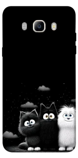 Чехол на Samsung J710F Galaxy J7 (2016) Three Cats фото 1 из 1