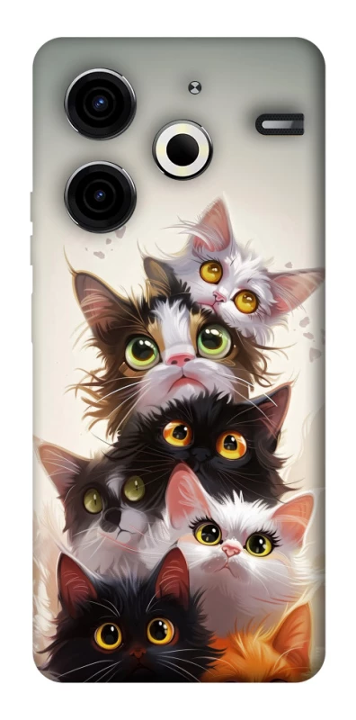 Чохол на TECNO Pova 6 Neo (LI6) Сat eyes фото 1 з 1