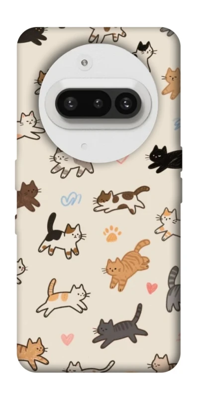 Чохол на Nothing Phone (3a) Cat style ver.2 фото 1 з 1