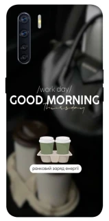 Чехол на Oppo A91 Thursday coffee фото 1 из 1