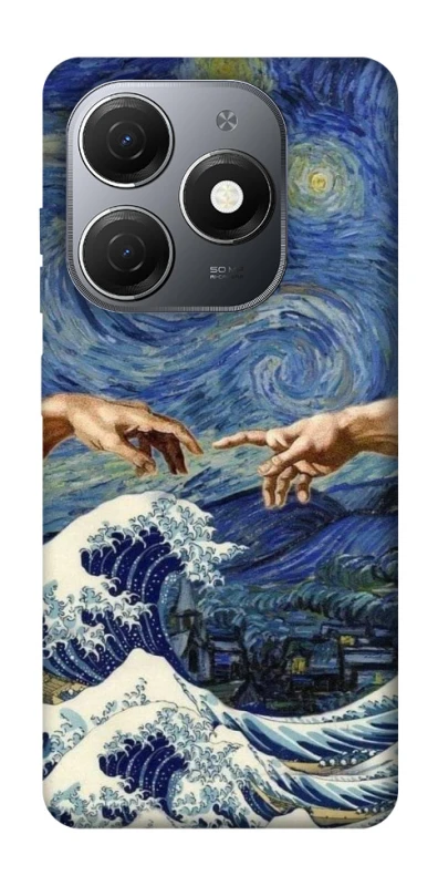 Чохол на TECNO Spark 20 Art collage ver.7 фото 1 з 1