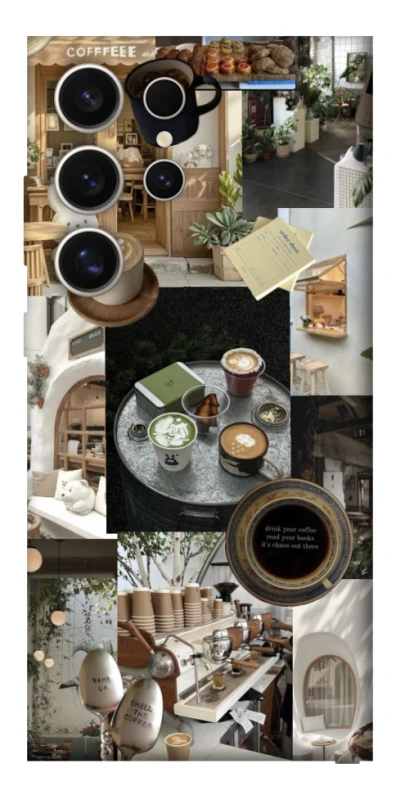 Чохол на Samsung Galaxy S25 Ultra Coffee collage ver.4 фото 1 з 1