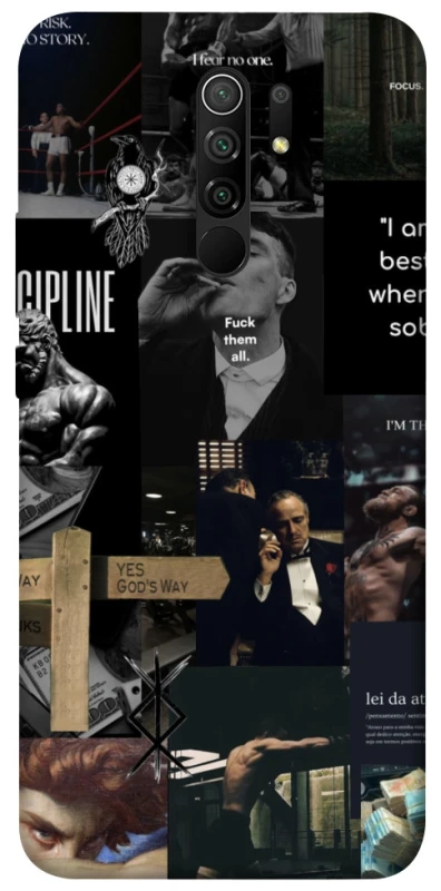 Чехол на Xiaomi Redmi 9 Men's style v2 фото 1 из 1