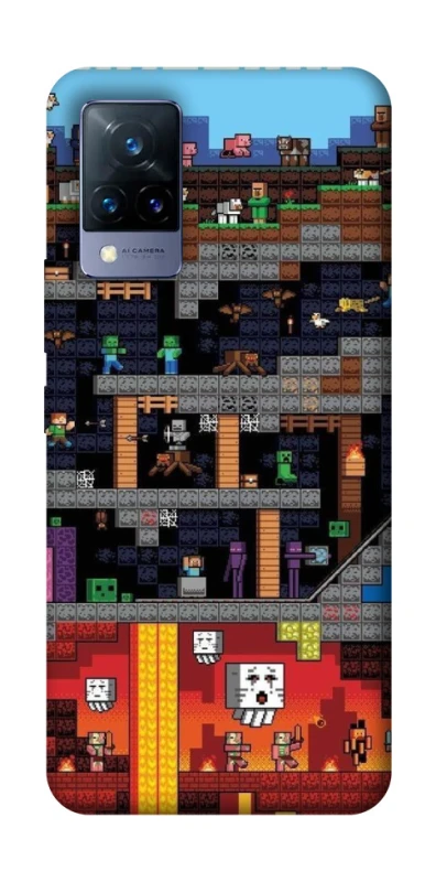 Чохол на Vivo V21 Minecraft фото 1 з 1