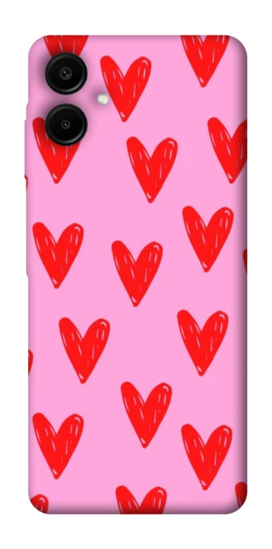 Чохол на Samsung Galaxy A07 Red hearts 2 фото 1 з 1