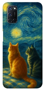 Чехол на Oppo A52 / A72 / A92 Cats under the stars фото 1 из 1