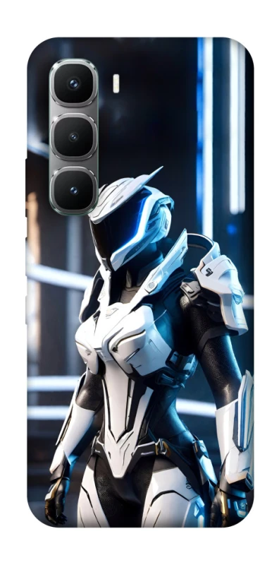 Чохол на Infinix Hot 60 Pro Cyber space girl ver.6 фото 1 з 1