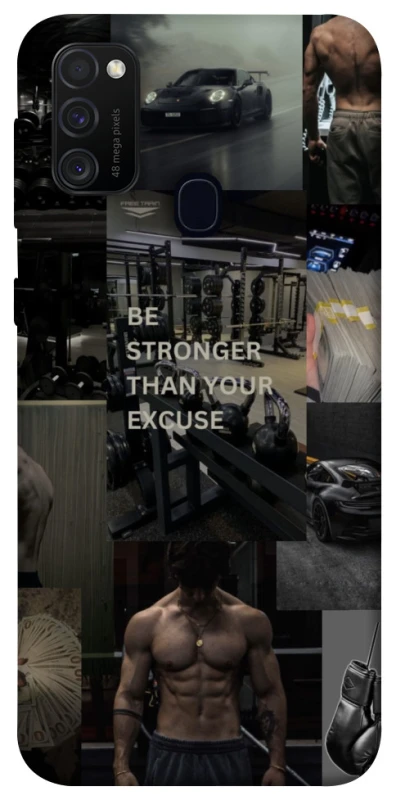 Чехол на Samsung Galaxy M21 Be stronger фото 1 из 1