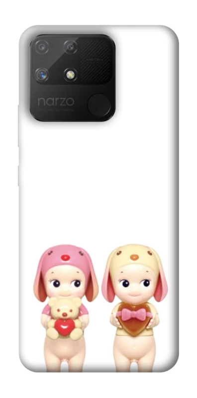 Чохол на Realme Narzo 50A Puppy Love Duo фото 1 з 1