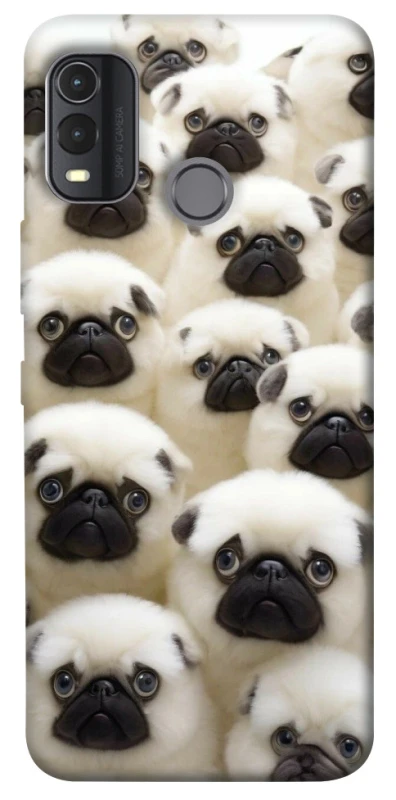 Чехол на Nokia G11 Plus Doggy Pug Love фото 1 из 1