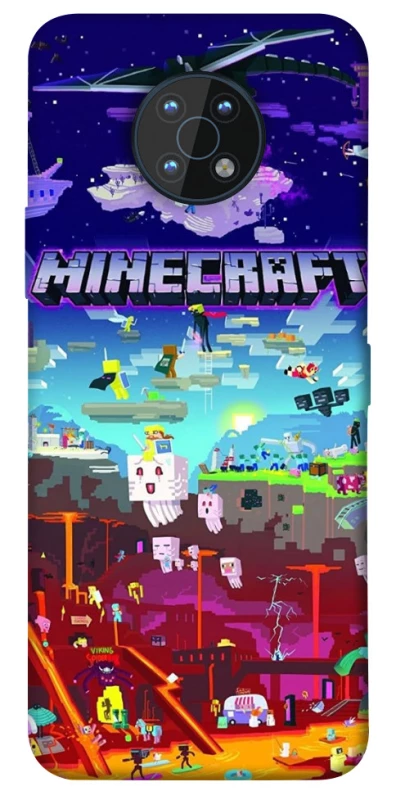 Чохол на Nokia G50 Minecraft world фото 1 з 1