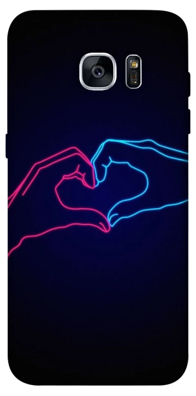 Чохол на Samsung G935F Galaxy S7 Edge Neon love фото 1 з 1