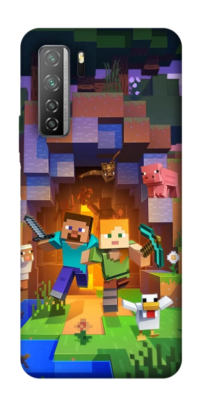 Чехол на Huawei Nova 7 SE Minecraft game фото 1 из 1