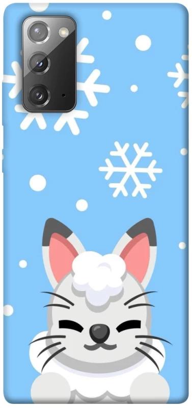 Чохол на Samsung Galaxy Note 20 Adopt Me Snow Kitty Smile фото 1 з 1
