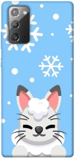 Чохол на Samsung Galaxy Note 20 Adopt Me Snow Kitty Smile фото 1 з 1