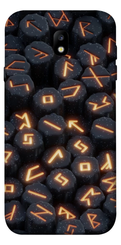 Чохол на Samsung J730 Galaxy J7 (2017) Вогняні руни фото 1 з 1