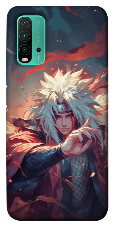 Чехол на Xiaomi Redmi Note 9 4G / Redmi 9 Power Jiraiya фото 1 из 1