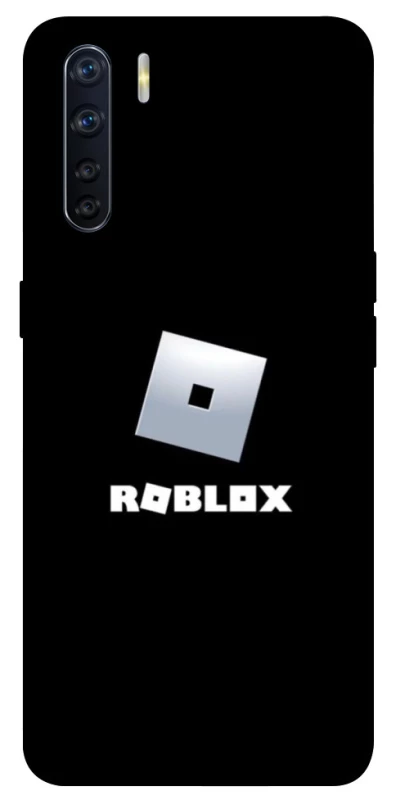 Чохол на Oppo A91 Roblox logo black фото 1 з 1