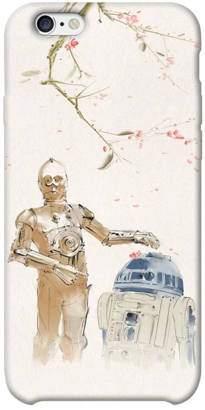 Чохол на Apple iPhone 6/6s plus (5.5") Star Wars robots фото 1 з 1