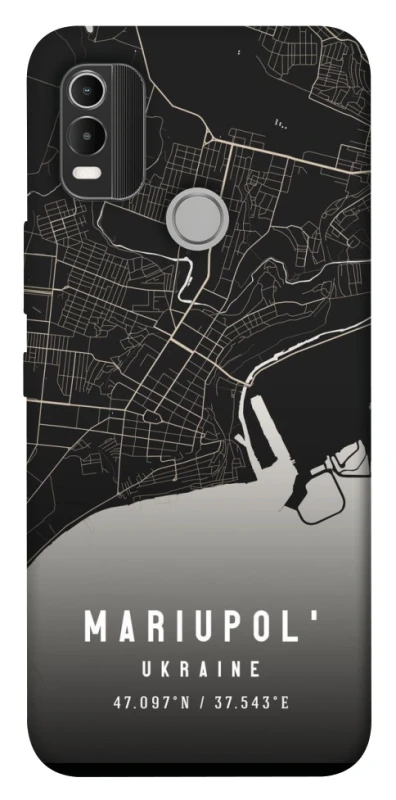 Чохол на Nokia C21 Plus Mariupol map фото 1 з 1