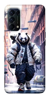 Чохол на Oppo Reno 5 4G Панда кур'єр фото 1 з 1