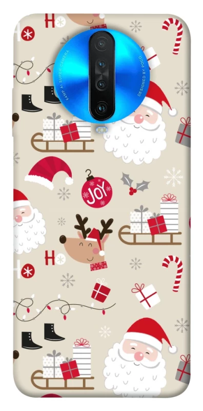 Чехол на Xiaomi Redmi K30 Новогодний v1 фото 1 из 1