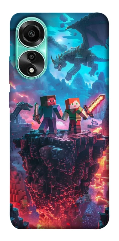 Чохол на Oppo A78 4G Minecraft v3 фото 1 з 1