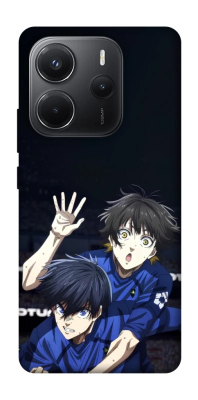 Чехол на Xiaomi Redmi Note 14 4G (Int. version) Blue Lock v2 фото 1 из 1