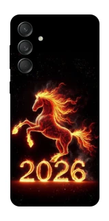 Чехол на Samsung Galaxy M55 Red Fire Horse ver.1 фото 1 из 1