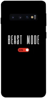 Чехол на Samsung Galaxy S10 Beast mode фото 1 из 1