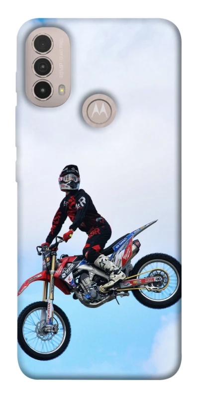 Чехол на Motorola Moto E40 Мотокросс фото 1 из 1