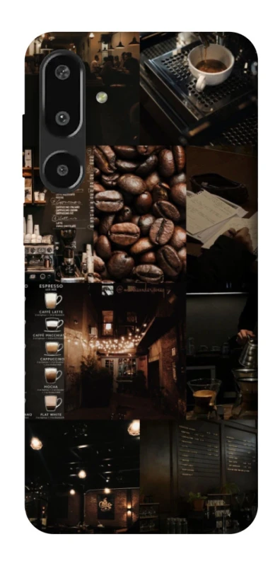 Чохол на Samsung Galaxy F16 Coffee collage ver.1 фото 1 з 1