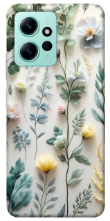Чохол на Xiaomi Redmi Note 12 4G Floral design ver.4 фото 1 з 1