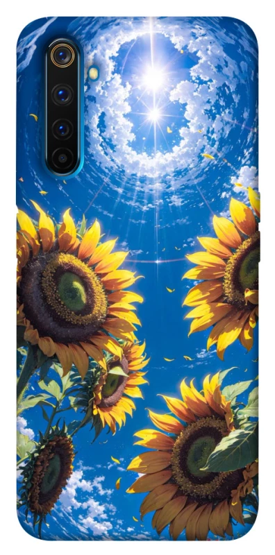 Чехол на Realme 6 Pro Sunflowers фото 1 из 1