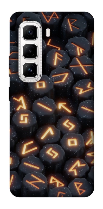 Чехол на Infinix Hot 50 Pro Огненые руны фото 1 из 1