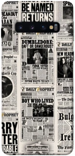 Чохол на Samsung Galaxy S10 Harry Potter newspaper фото 1 з 1