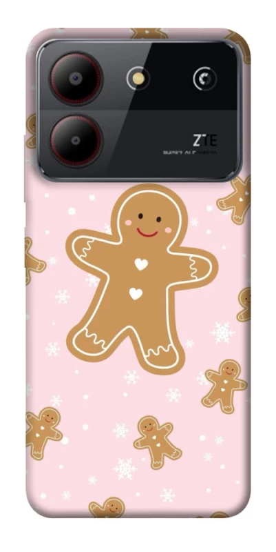 Чохол на ZTE Blade A54 4G Новорічний v39 фото 1 з 1