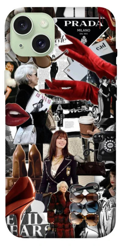 Чехол на Apple iPhone 15 Plus (6.7") Fashion collage ver.13 фото 1 из 1