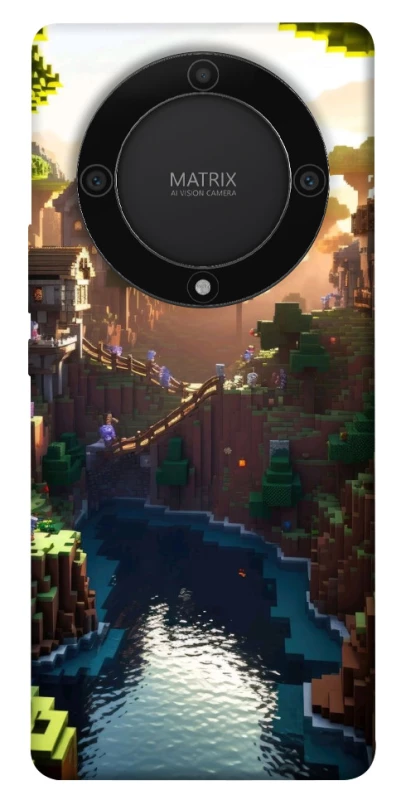 Чехол на Huawei Magic5 Lite Minecraft sunset фото 1 из 1