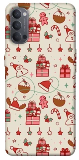 Чохол на Oppo Reno 4 Новорічний v14 фото 1 з 1