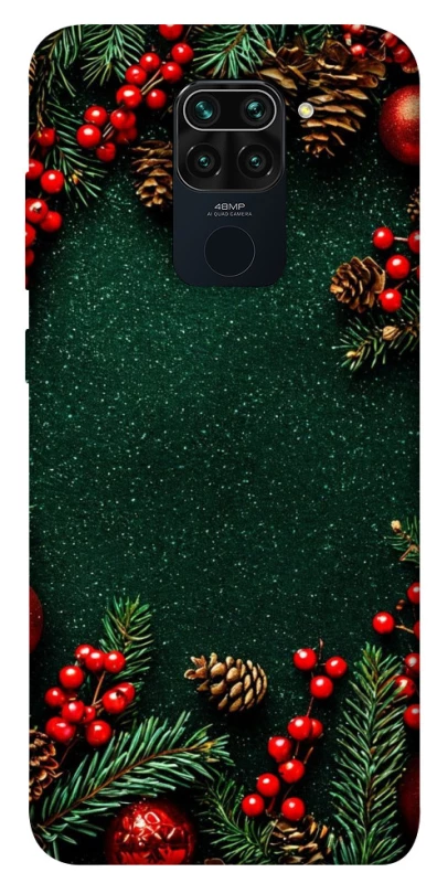 Чохол на Xiaomi Redmi Note 9 / Redmi 10X Новорічний v30 фото 1 з 1