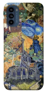 Чехол на Motorola Moto G41 Van Gogh collage фото 1 из 1