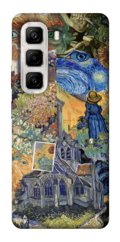 Чохол на Infinix Hot 50 4G Van Gogh collage фото 1 з 1