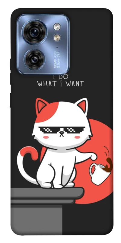 Чохол на Motorola Edge 40 I do what i wont фото 1 з 1