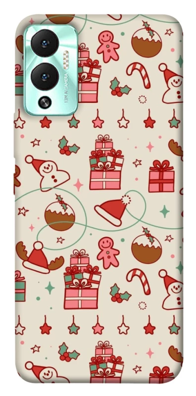 Чохол на Infinix Hot 12 Play Новорічний v14 фото 1 з 1