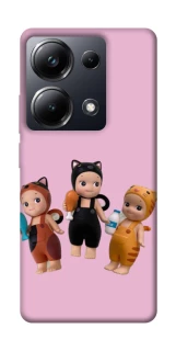 Чохол на Xiaomi Poco M6 Pro 4G Cat Cafe Trio фото 1 з 1
